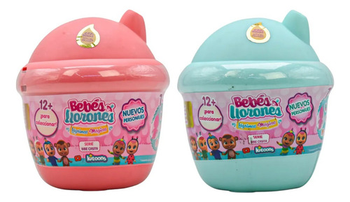 Fotorama Bebes Llorones Set 2 Casita Bibe 6 Colores A Elegir