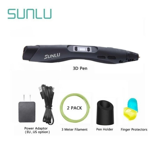 Imagem 6 de 8 de Caneta 3d - Drawing Pen 3d - Sl 300 - Pla Ou Abs - Lcd