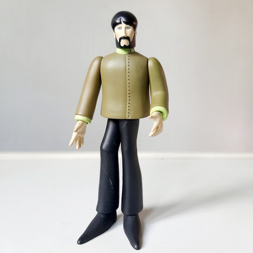 Boneco Beatles George Mcfarlane Toys 1999 Subafilms (Usado)