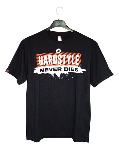 Imagen 3 de 5 de Polera Hardstyle Never Dies By Bassmusic