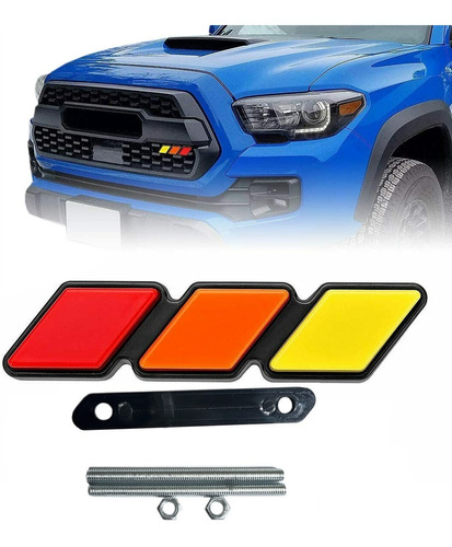 Emblema Parrilla Tricolor Toyota Rav4 Tacoma Tundra Highland