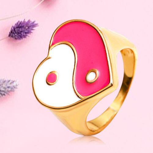 3 Paquete De 2 A 4 Anillos De Corazón De Amor A La 3 Piezas