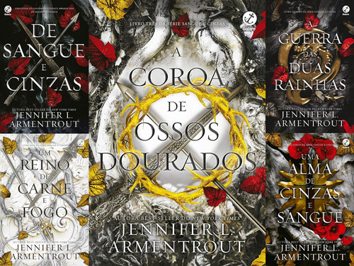 Série Completa Sangue E Cinzas Do Volume 1 Ao 5 - Jennifer L Armentrout