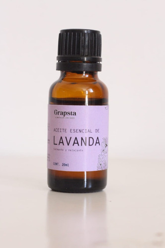 Aceite Esencial De Lavanda 20 Ml