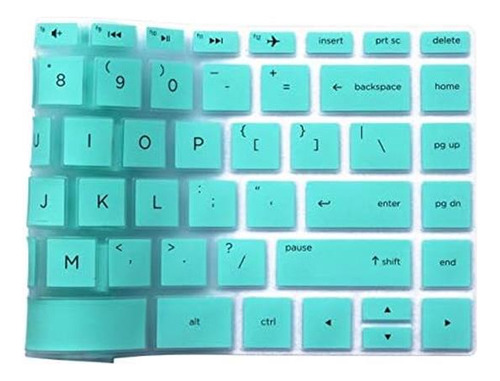 Skin De Teclado Compatible Hp Spectre X 13t Quad Core, (con Menta.