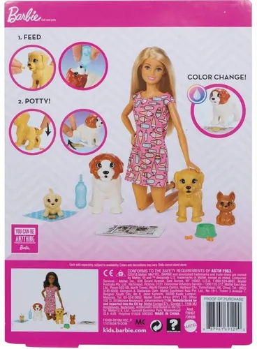 Barbie cuidadora de cachorros clearance