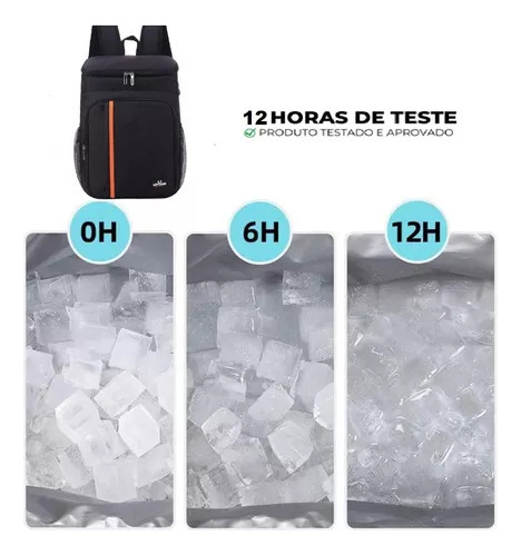 Mochila Hielera Termica Impermeable Portátil De 42cm,neveras