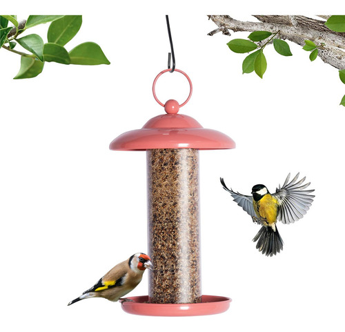 Bird Feeder Transparent Portable Durable Hanging Lightweight