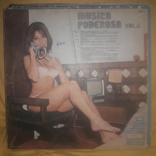 Vinilo Musica Poderosa Volumen 6 Diablos Luciana Banana Cp1 (Usado)
