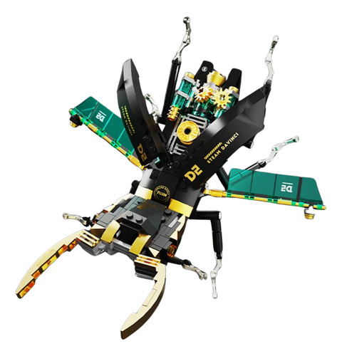 Bloques De Construcción Tuomu Escarabajo-línea Steam Davinci 100 Escarabajo