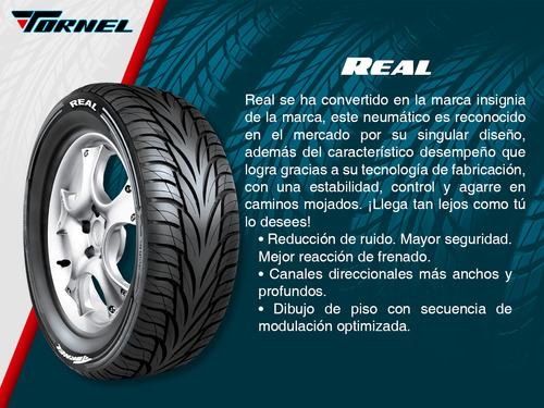 Una Llanta Tornel P195/65r15 Real 89v