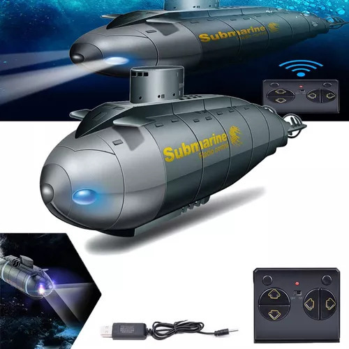Mini Submarino/control Remoto Rc Listo Para Su Entrega
