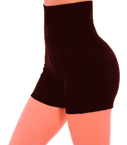 Shorts Modelador Faja 22cm 100% Lycra Mujer Standar Xs- Xxl