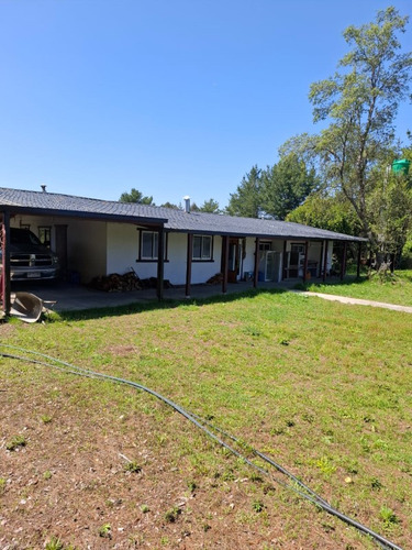 11,5ha Terreno Con Casa Y Piscina Lado Del Rio Unihue