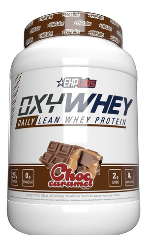 Ehp Labs Oxywhey Daily Lean Whey Protein 2lb 25 Serv Sabor Choc Caramel