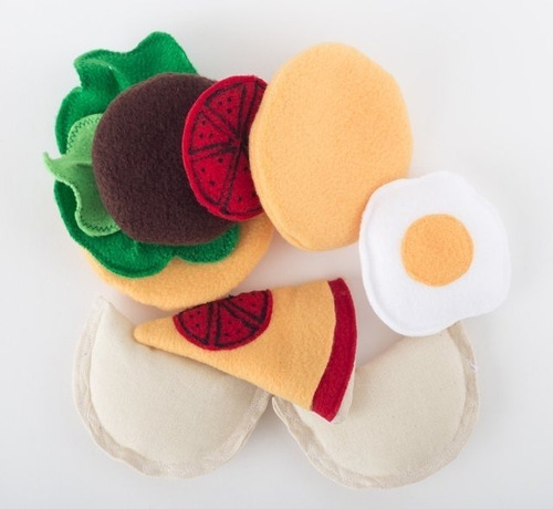 Kit Comiditas De Tela X 6 Ainé Juguetes Didácticos