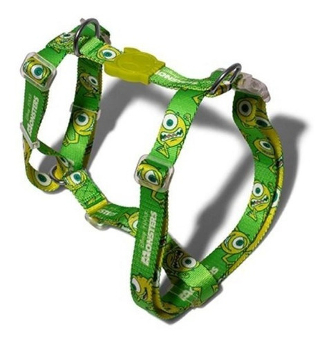 Peto H Zee.Dog Monstros S.a. Mike Tam Pp Color verde/amarillo Tamaño del collar Pp Nombre del diseño Mike Monstros S.a