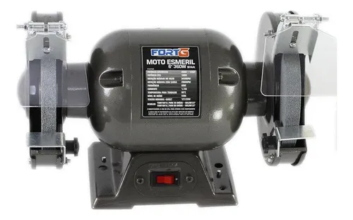 comprar Moto Esmeril De Bancada 6 Polegadas 360w 1\u002F2cv Bivolt 2 Rebolos FortG de bancada