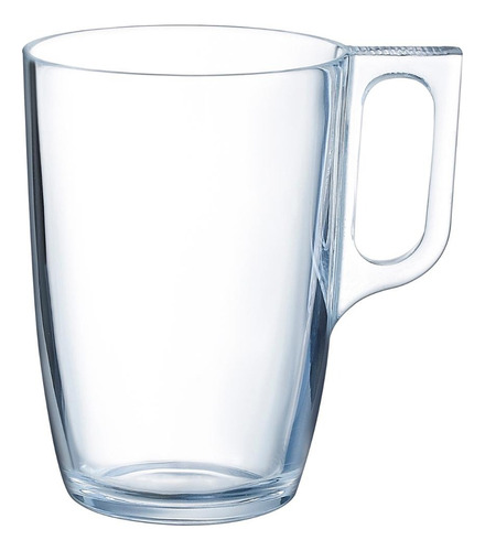 X 6 Jarro Taza Cafe Vidrio Templado Arcoroc Voluto 320ml