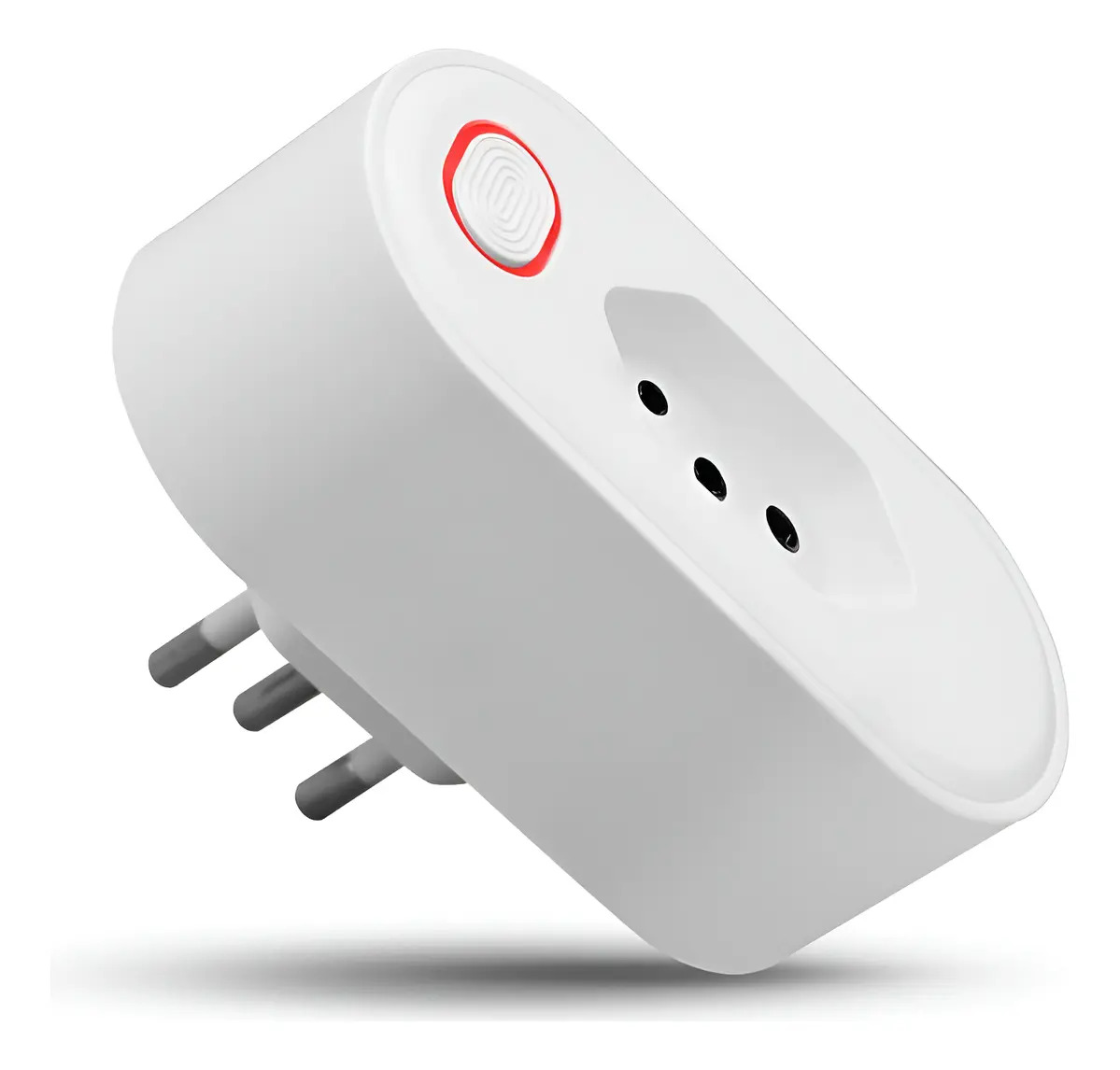 Tomada Inteligente Wifi 10a Ekaza Medidor De Consumo Smart Alexa  Google Tuya Smart Life 110v