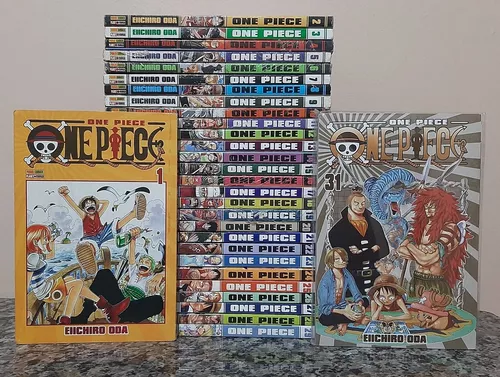 One Piece 3 Em 1 Mangá Vol. 2 Nova Coleção em Português - Mangá - Magazine  Luiza