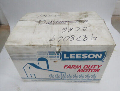 Leeson Farm Motor 2hp 1740rpm 115/208-230v Jx182t Tefc 1 Aaj