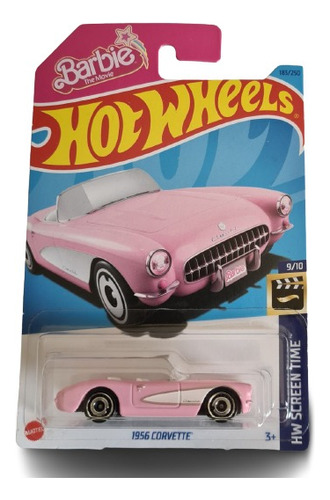 Hot Wheels 1956 Corvette Hw Screen Time Barbie