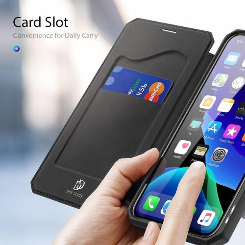 Imagen 2 de 5 de Flip Cover Dux Ducis Skin X Para Apple iPhone 11 / Pro / Max