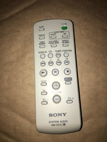 Control Remoto Sony Rm-sc31