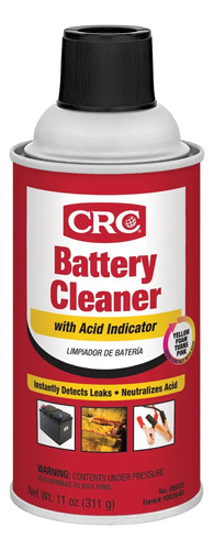 Limpiador De Baterías Con Indicador De Ácido Crc 311g