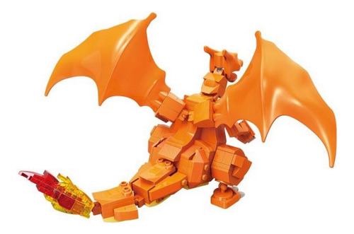 Juguete Bloques Pokémon Charizard Wonder Rompecabezas 3d Go Cantidad De Piezas 273