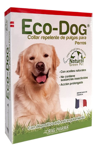 Collar Repelente De Pulgas Para Perros Eco Dog