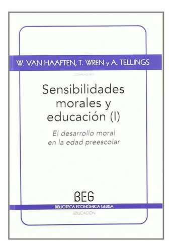 Sensibilidades Morales Y Educacionales I, de Varios autores. Editorial Gedisa, tapa blanda en español