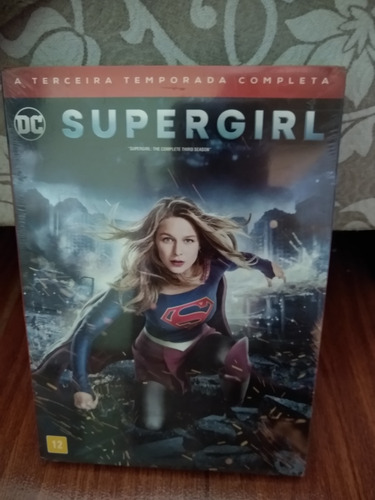 Box Dvd Supergirl - 3ª Temporada Completa - 5 Dvds - Lacrado