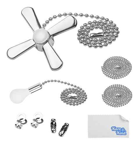 Kare And Kind Light And Fan Pull Chain - 1x Fan Pull Chain (