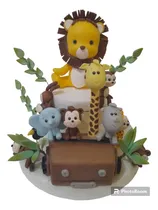 Comprar Adorno Torta Leon Zafari Jeep