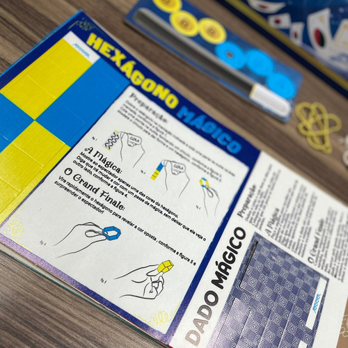 Jogo Super Kit De Magicas Com 20 Truques E Acessórios