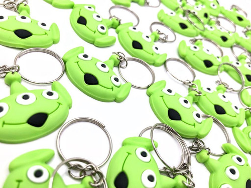 Lembrancinha Alien Toy Story 10un Chaveiro Mimo Tema Festa