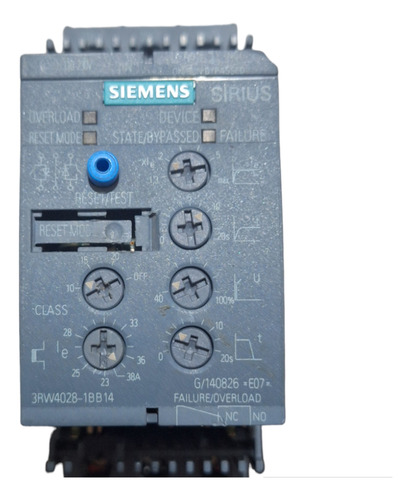 Arrancador Suave Siemens 3rw4028-1bb14