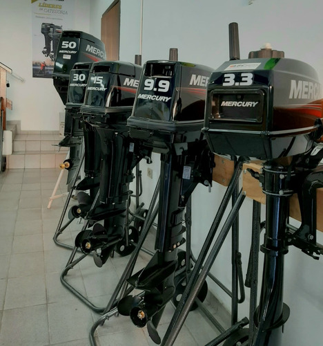 Motor De Popa Mercury 5hp Rabeta Longa - Pronta Entrega