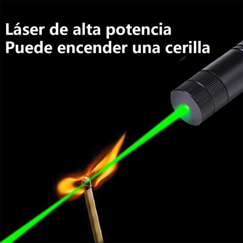 Verde Láser Recargable 20km 5000 Mw Alcance Línea Hot Warm Continua Cgq,con Usb