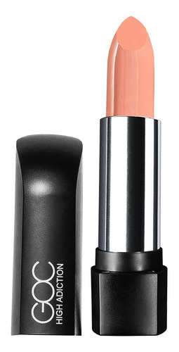 Goc, Labial Mate, Lipstick High Adiction, Larga Duración Color Coral