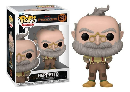 Funko Pop Pinocchio Geppetto 1297 Guillermo Del Toro