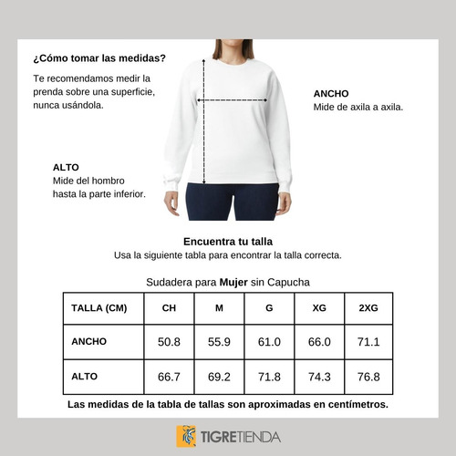 Sudadera Para Mujer Tigres Uanl Tigres Rayas