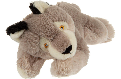 Peluche De Lobo Mini Animal De Peluche