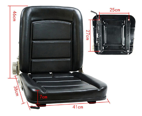 Asiento De Tractor Confiable Ajustable De Asiento 25cmx27cm