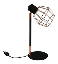 Comprar Velador Diamante Negro Con Cobre Brillante Vintage Apto E27