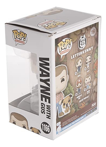 Funko Pop! Pop & Buddy: Letterkenny - Wayne Com Gus