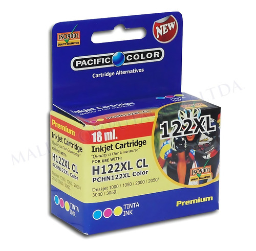 Cartridge 122xl Color 20 Ml Para Hp Deskjet 2000