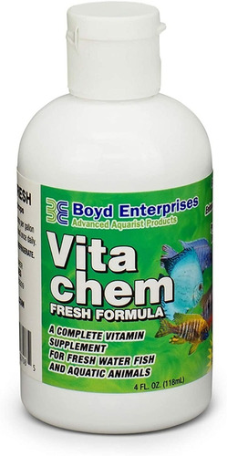 Vitaminas Para Peces Vitachem 118ml